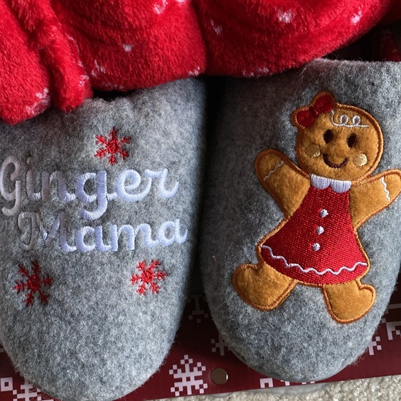 LAST 1 NEW slipper and lounge pants gift set medium - Picture 5 of 8